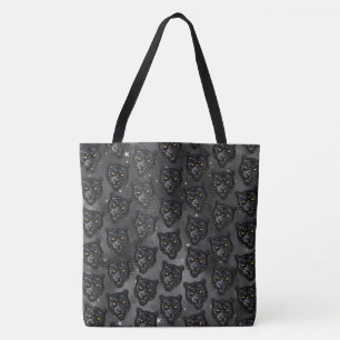 Bolso De Tela Pantera Negra