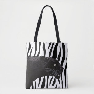 Bolso De Tela Pantera negra por Toshi Yoshida