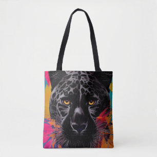 Bolso De Tela Panther Animal Discovery Adventure Nature Planet E