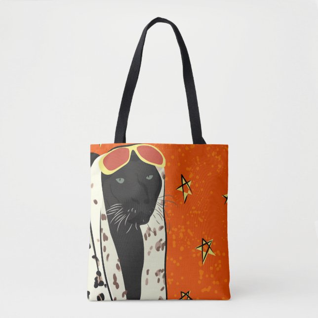 Bolso De Tela Panther en el estilo (Anverso)