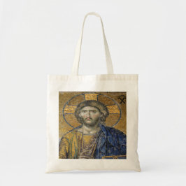 Bolso De Tela Pantocrador de Cristo Mosaico Icónico Religioso Ro