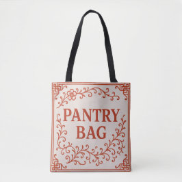 BOLSO DE TELA "PANTRY BAG" - TOTE CHINOISERIE