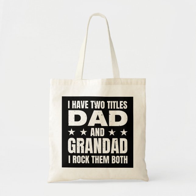 Bolso De Tela Papá Abuelo (Frente)