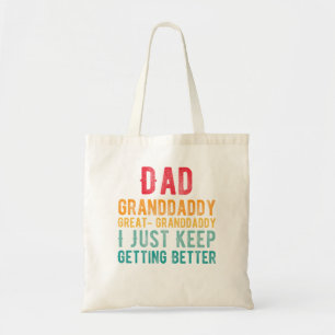 Bolso De Tela Papá Abuelo Gran Abuelo Yo Sigo Ganando