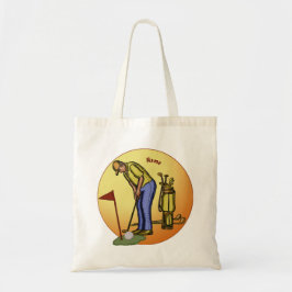 Bolso De Tela Papá Bandera de Golf Golf