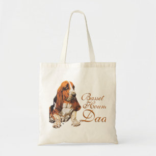 Bolso De Tela Papá Basset Hound