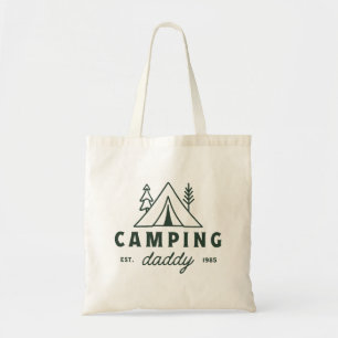 Bolso De Tela Papá campista papá bosque campista divertido padre