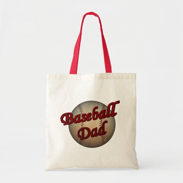Bolso De Tela Papá de béisbol (Frente)