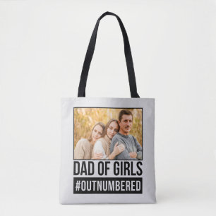 Bolso De Tela Papá de los Chicas.