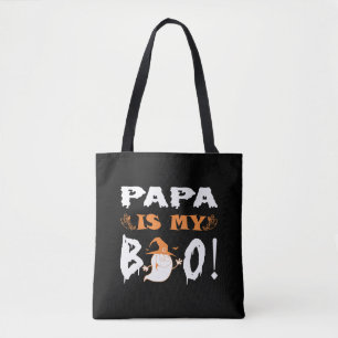 Bolso De Tela Papá es mi novio Feliz Halloween
