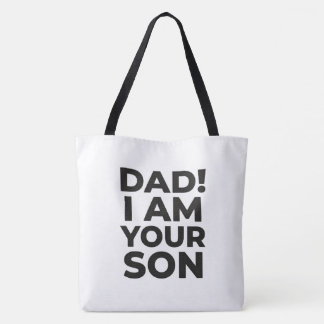 BOLSO DE TELA "¡PAPÁ! SOY TU HIJO" FRAGMENTO
