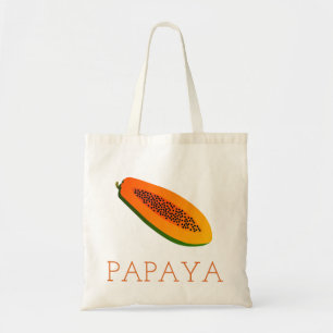 Bolso De Tela Papaya
