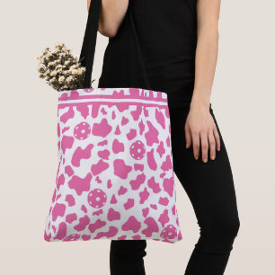 Bolso De Tela 🍓 🐄 Papel de bolas y fresas