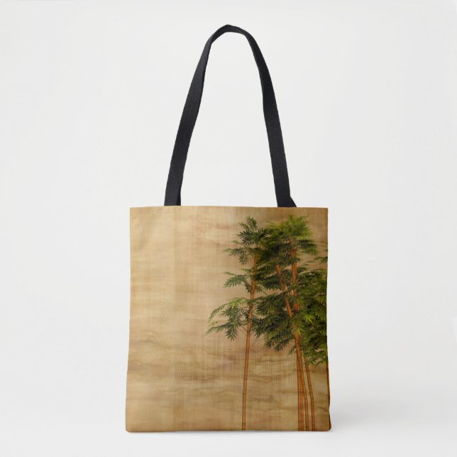 Bolso De Tela Papel de papel de bambú (Anverso)