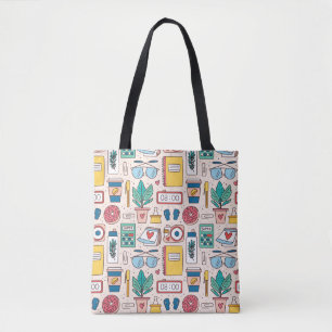 Bolso De Tela Papelería de oficina: Textura excéntrica y transpa