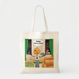 Bolso De Tela Papi de calabaza de truco o truco