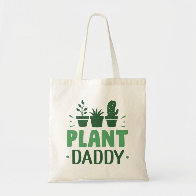 Bolso De Tela Papi de planta (Frente)