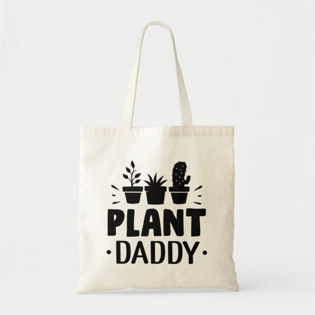 Bolso De Tela Papi de planta (Frente)