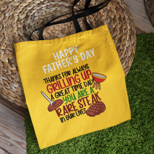 Bolso De Tela Papi del Chef Funny Personalizado