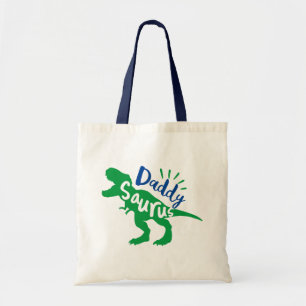 Bolso De Tela Papi Saurus T-Rex Silhouette