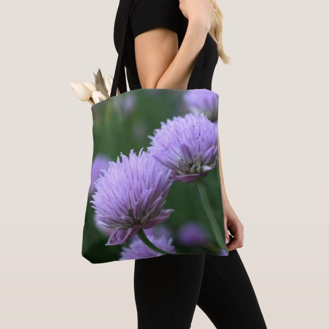 Bolso De Tela Par de cebolla morada de escalón (Detalle)