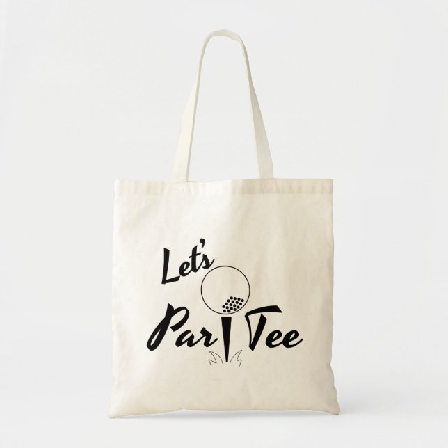 Bolso De Tela Par Tee Golf (Frente)