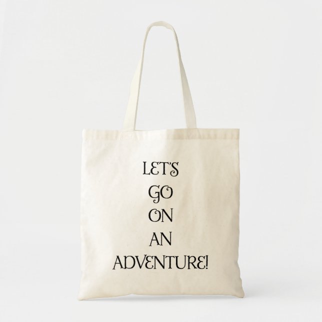Bolso De Tela Para el buscador de aventuras (Frente)