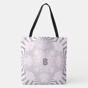 Bolso De Tela Para el logotipo de Monograma Novia B Patrón de ce