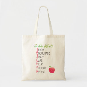 Bolso De Tela Para hacer la lista para la tipografía de Apple de