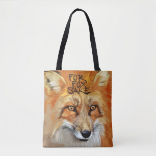 Bolso De Tela Para la imagen del motivo del Fox