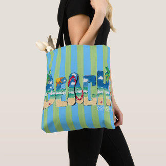 Bolso de tela para la playa