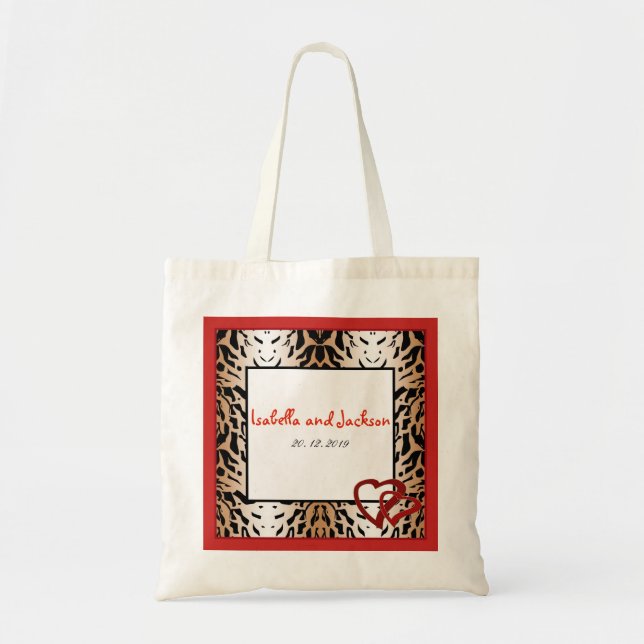 Bolso De Tela Para los seres queridos, amor (Frente)