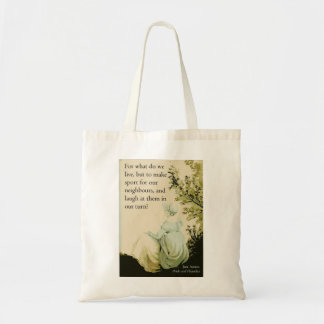 Bolso De Tela ¿Para qué vivimos?