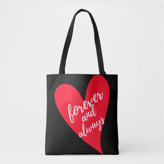 Bolso De Tela Para siempre (Anverso)