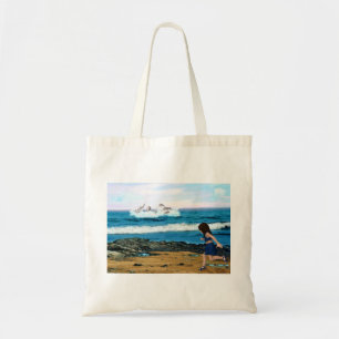 Bolso De Tela Para ver a los delfines