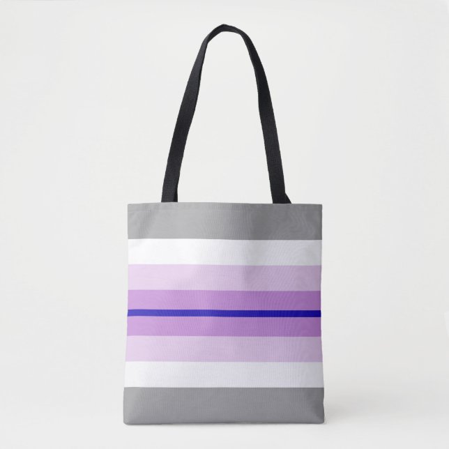 Bolso De Tela Paraboy Pride Flag  (Anverso)