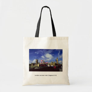 Bolso De Tela Parada del recuerdo de Londres, Inglaterra, Reino