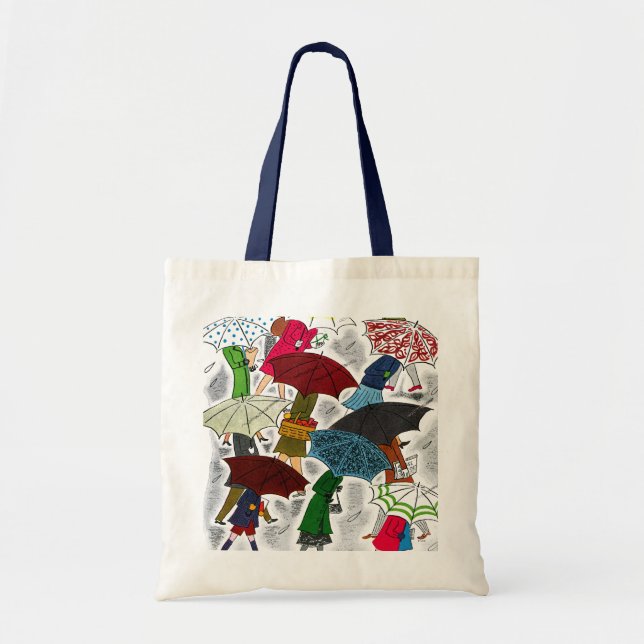 Bolso De Tela Paraguas (Frente)