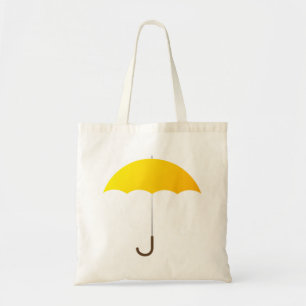 Bolso De Tela Paraguas amarillo