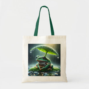 Bolso De Tela Paraguas de la hoja de rana cuta Fantasy