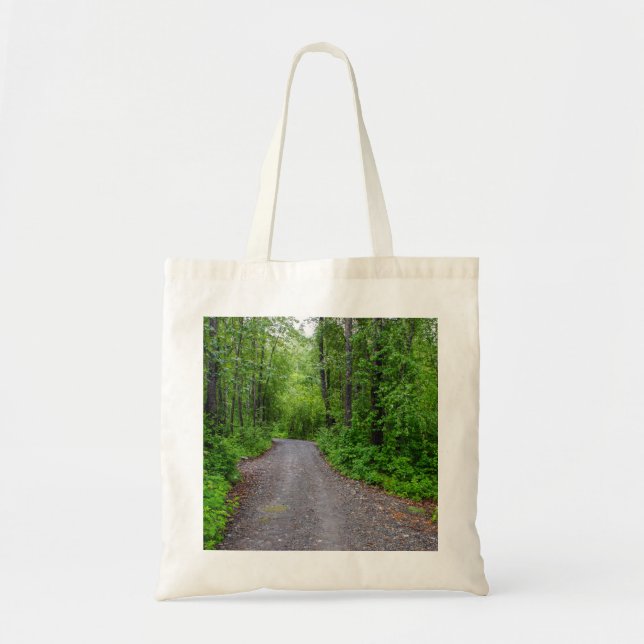 Bolso De Tela Paraíso Verde (Frente)