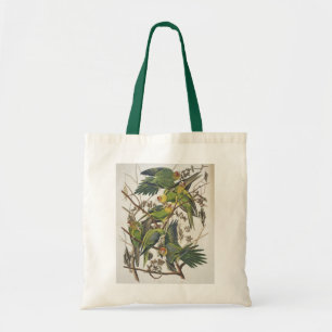 Bolso De Tela Parakeet de Carolina, de "pájaros de América",