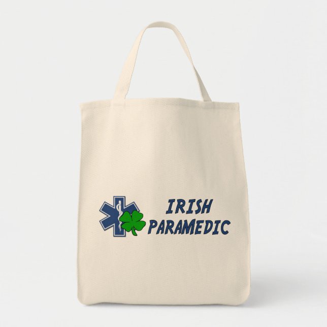 Bolso De Tela Paramédico irlandés (Frente)