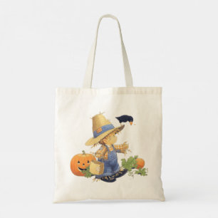 Bolso De Tela Parche de calabaza de vintage