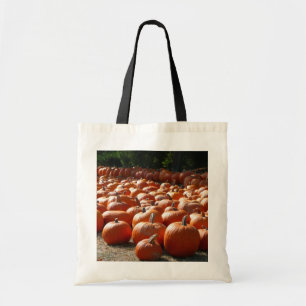 Bolso De Tela Parche de calabaza Fotografía de la cosecha otoñal