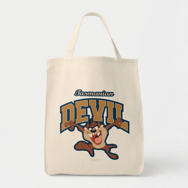 Bolso De Tela Parche del demonio de Tasmania TAZ™ (Frente)