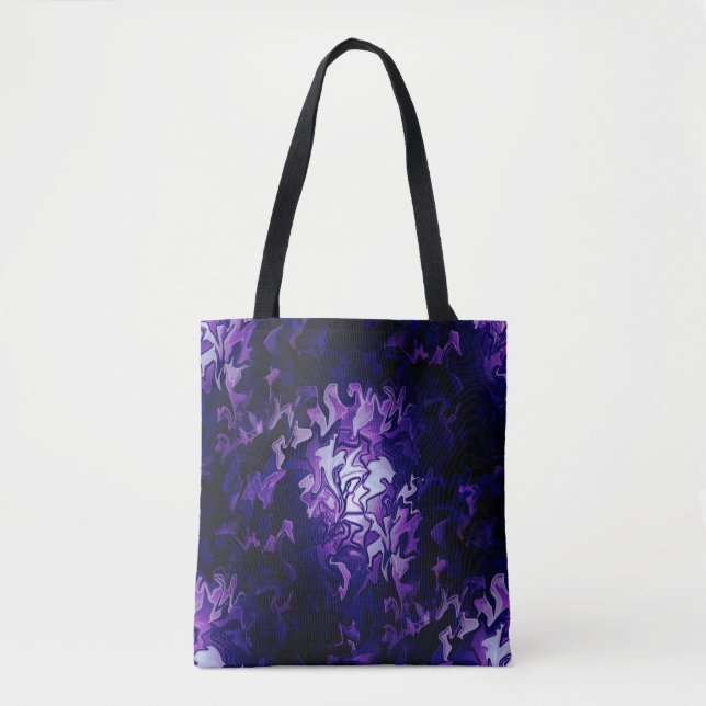 Bolso De Tela Parche Purple Cabbage... (Anverso)