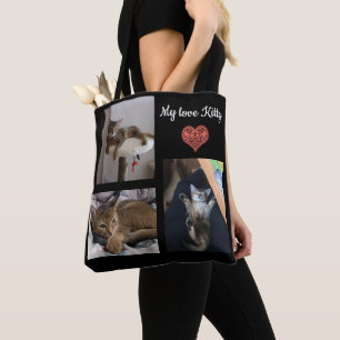 Bolso De Tela Parches personalizados cuadros cuadrados personali