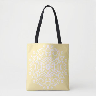 Bolso De Tela Parchment Mandala