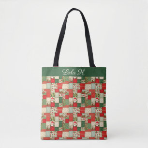 Bolso De Tela Parchwork de navidades